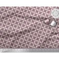 thumbnail image 2 of Soimoi Georgette Viscose Fabric Dot & Floral Small Printed Fabric 1 Yard 42 Inch Wide, 2 of 3