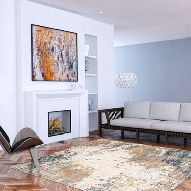 Tapis ECARPET Abstrait Moderne Collection Cosmo