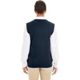 thumbnail image 2 of Harriton Ladies' Pilblocâ„¢ V-Neck Sweater Vest, 2 of 3