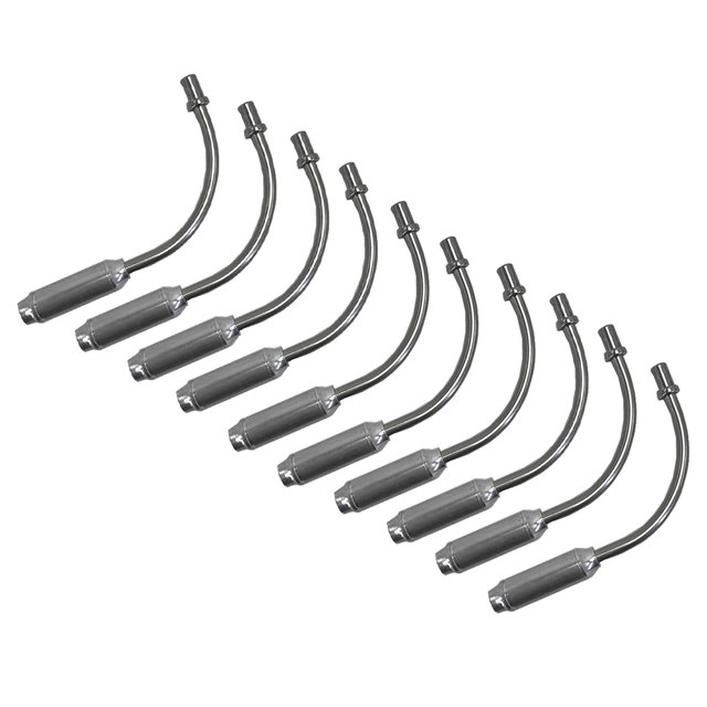 maskred 10 Pieces Bike V Brake Noodles Wear-resistant Friction Reducing Insulated Cable Guide Pipe Cycling Front Rear Type 3 1Set
