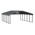 thumbnail image 1 of Arrow Carport 20 ft. x 24 ft. x 9 ft. Charcoal, 1 of 5