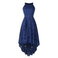 thumbnail image 1 of Ketyyh-chn99 Robes Formelles pour Femmes Robe de Mariée Femmes Élégante à Manches Évasées Soirée Fête Robe Formelle Grande Taille Bleu,m, 1 of 5