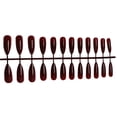 thumbnail image 1 of thinsony 1 Set False Nails Wear-resistant Fashionable Classic Trend Different Colors Exquisite Appearance Distinctive Fake Accessories SM17-P83 Wine Red, 1 of 5