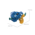 thumbnail image 2 of Machine à Bulles Musicale pour Enfants Bleue en Abs Tire-Bulles Automatique avec Effets Lumineux et Solution Incluse Jouet d'Amusement Estival pour l'Extérieur 8.86 X 5.71 X 2.95 Pouces Bleu, 2 of 8