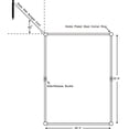 thumbnail image 5 of Home Court 2-Inch Non-Adjustable 8-Meter (26.3' x 52.6') Sand Court Line for Beach Volleyball Courts and Short Court for Traditional Volleyball Courts; - M819NAS (Red), 5 of 5