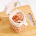 thumbnail image 5 of Kitchen Spice Jars, Leak-Proof Sealing, Transparent Glass Container, Wide Mouth Design, For Cooking, Baking, Pantry Organization, Countertop Storage, 5 of 5