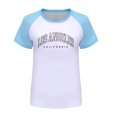 thumbnail image 3 of TZEWGL Cute Shirt For Kid City Print Raglan Short Sleeve Crewneck Blouse For Kids size 4-5T, 3 of 3