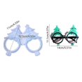 thumbnail image 1 of Christmas Eyeglass Frame Earring Silicone Molds Pendant Epoxy Resin Mold, 1 of 4