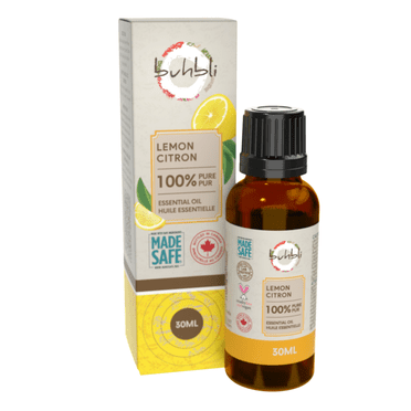 Buhbli Brands - 100% Pure Lemon Essential Oil, 30ml, All Natural and Pure - Bottled in Canada