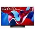 thumbnail image 1 of LG 48-Inch C4 OLED evo 4K Smart TV - α9 AI Processor 4K, Alexa Built-In, 144Hz Refresh Rate, HDMI 2.1, G-Sync, FreeSync, VRR, WebOS 24, Dolby Vision, Dolby Atmos (OLED48C4PUA, 2024), 1 of 9