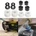 thumbnail image 3 of PU Choc Planche à Roulettes Rondelles de Remplacement de Bague Portent Résistant Écrous Camion Planche à Roulettes Longboard Accessoire - Blanc, 3 of 10