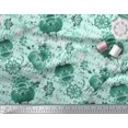thumbnail image 3 of Soimoi Poly Georgette Fabric Dot & Floral Artistic Decor Fabric Printed Yard 42 Inch Wide, 3 of 5