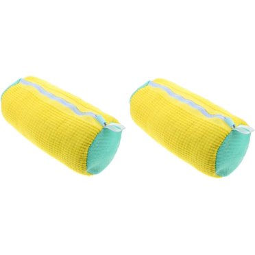 Shoe Laundry Bags,2Pcs Shoe Washing Bags for Washing Machine,Shoe Washing Machine Bag for Sneaker Gym Shoes,with Zipper,Gray,15.21" x 7.41"