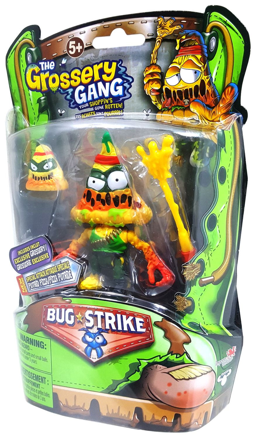 The Grossery Gang S4 Bug Strike Action Figures - Putrid Pizza