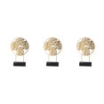thumbnail image 3 of maskred Contemporary Nordic Home Office Desktop Decor with Iron Accessories Gold S 3Set, 3 of 6