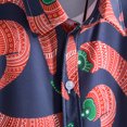 thumbnail image 4 of Cameland Chemise Décontractée à Manches Courtes pour Homme Style Hawaïen de Vacances Blouse T-Shirt, 4 of 9