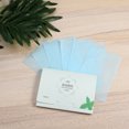 thumbnail image 3 of 2 Boxes 200pcs Practical Oil Blotting Sheets Oil Absorbent Paper Facial Sucking Oil Tissues Face Oil Control Paper (Mint Fragrance), 3 of 7