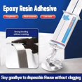 thumbnail image 2 of Clear Epoxy Resin AB Glue,epoxy Glue All Purpose,Wear-Resistant, Waterproof,for Repairing Tile, Metal,Plastic (2PC), 2 of 6