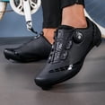 thumbnail image 2 of QJUHUNG Professional Men‘s Cycling Shoes with SPD Cleats - Non Slip  Outdoor Riding Shoes for Mountain Biking, 2 of 5