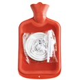 thumbnail image 1 of Sac de Douche en Caoutchouc de Silicone Réutilisable 2 L Rouge pour l'Hygiène Personnelle à la Maison et le Nettoyage, 1 of 8