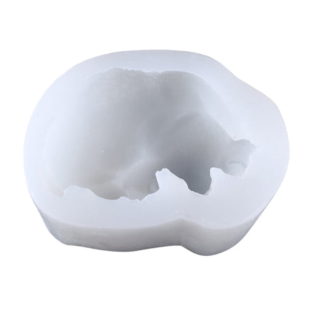Miangastore Sleeping Dog Shape Chocolate Mold Silicone Cake Mold Ice Cream Making Mould