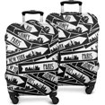 thumbnail image 1 of Travel Luggage Cover Suitcase Protector Fits 18-32 Inch Luggage Wheel Covers Patterned Travel Related Items Flower Luggage Protector Elastic Luggage Anti-scratch Suitcase Cover S, 1 of 5