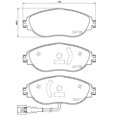 thumbnail image 4 of Brembo Brake Pad P85144 FMSI Number D1633-8849; Low-Metallic; Set Of 4; With Brake Caliper Screws, 4 of 4