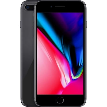 Refurbished Apple iPhone 8 Plus 4G - 256GB – Space Gray – 12MP Dual Rear & 7MP Front Camera - Fully Unlocked Smartphone - Fair Condition