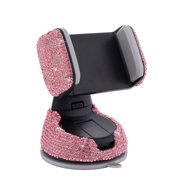 Crystal Rhinestones  Car Phone Holder for Smartphone Mobile Phone Car Holder Stand Air Vent Mount Phone Holder New