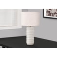 thumbnail image 1 of Monarch Specialties Lighting, 28"h, Table Lamp, Cream Resin, Ivory / Cream Shade, Transitional, 1 of 6