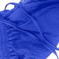 thumbnail image 5 of AherBiu Plus Size Bottom Shorts for Women Wide Leg Drawstring Elastic Waisted Comfy Loungewear Shorts, 5 of 5