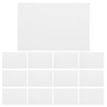 thumbnail image 1 of Miangastore 25pcs 15x10cm Blank White Cards For Diy Crafting Writable And Printable Table Number Cards Heavyweight Cardstock For Weddings Restaurants Conferences, 1 of 9