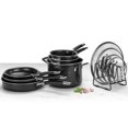 thumbnail image 2 of Conair-Cuisinart N61-11 Nesting Hard Anodized Non-Stick - Set of 11, 2 of 2