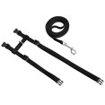 thumbnail image 3 of Pet Cat harness,Adjustable Design Nylon Strap Collar with Leash, Breakaway Cat Safety Harness Black, 3 of 6