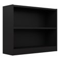 thumbnail image 1 of Bush Furniture Universal Bibliothèque en Bois à 2 Tablettes, Noir Classique, 1 of 7