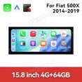 thumbnail image 3 of TPXINXIN 15.8 inch Android 15 Car Radio For Fiat 500X 2014-2019 HD Multimedia Video Player Navigation GPS DVD 4G DSP Stereo Bluetooth, 3 of 15
