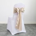 thumbnail image 5 of Set of 10 Chair Decorative Satin Sashes Bow Designed for Wedding Events Banquet Home Kitchen Decoration, 5 of 5