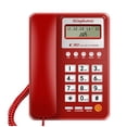 thumbnail image 1 of relayinert Digital Featuring Caller ID, Hands-Free Calling. Equipped Volume Button Design, Durable Ideal Offices, Hotels, And 8208-Red, 1 of 6
