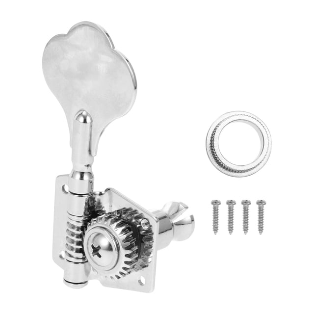 KAKOWELY Bass String Tuning Peg 1 Set Electric Blass String Tuning Peg Durable Bass String Button Tuner (Right)3.54"X1.77"X1.57"