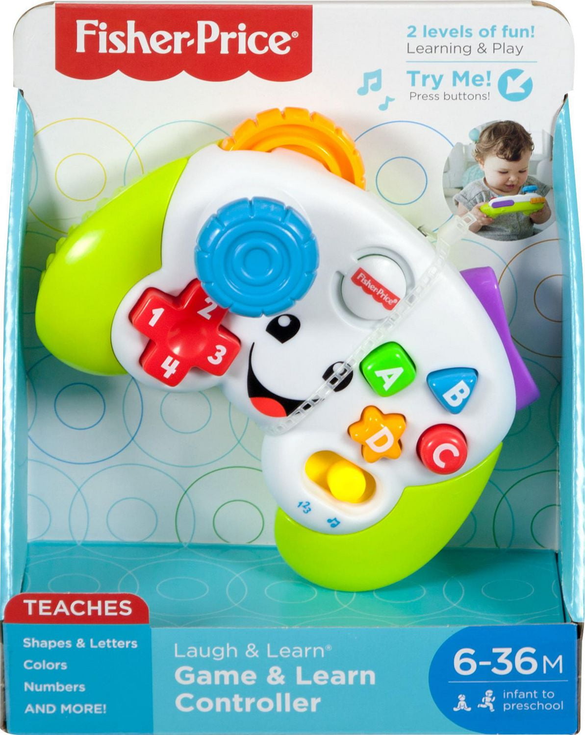 Rires et Éveil Manette de jeu éducative - Édition Anglaise