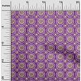thumbnail image 1 of oneOone Organic Cotton Poplin Twill Fabric Floral Block Print Fabric BTY 42 Inch Wide, 1 of 4