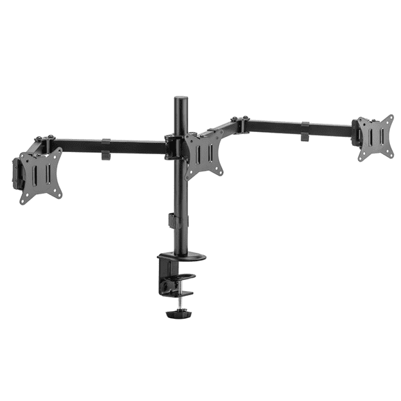 AnthroDesk Triple Monitor Stand for 3 (Three) LED/LCD/PDP Computer Monitors Up to 27"