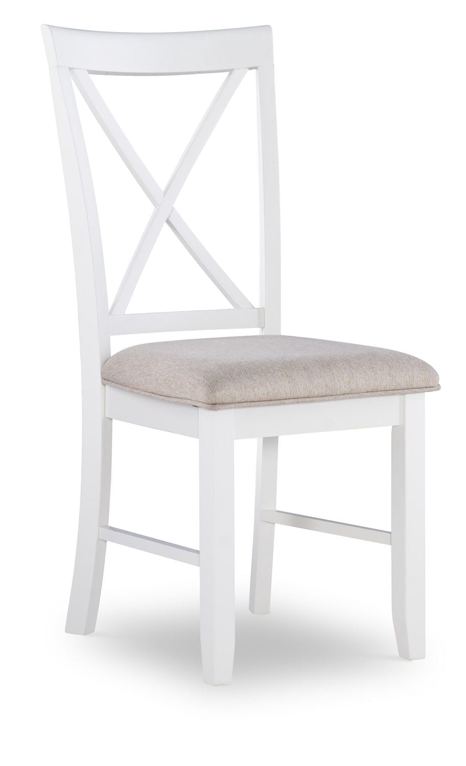 Chaise d'appoint Lander, Marron (Lot de 2)