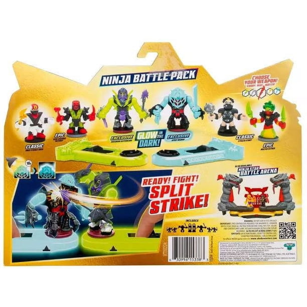 Legends of Akedo Ninja Fury Battle Pack Action Figure Set - 6pk