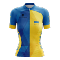 thumbnail image 1 of Ukraine Flag Women's Cycling Jersey - XS, 1 of 3
