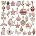 thumbnail image 4 of MesaSe 31Pcs/Set Fruit Animal Mixed Enamel Charms Pendants DIY Jewelry Making Craft, 4 of 5