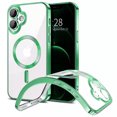 thumbnail image 1 of [PST] iPhone 16 Plus Case, Hybrid TPU Back Cover with Magnetic Wireless Charging (MagSafe Compatible), 1 of 4