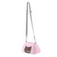 thumbnail image 3 of Portable Mesh Design Breathable Pet Carrier, Small Pet Carrier, for Gerbil Hamster, 3 of 7