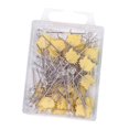 thumbnail image 4 of KLKCMS Straight Pins Hand Sewing Pins for DIY Activities Parties Wedding Decoration Yellow, 4 of 9