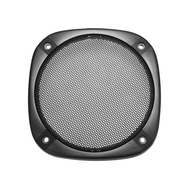 Unique Bargains Speaker Grill Cover 5 Inch 138mm Mesh Decorative Square Subwoofer Protector Black